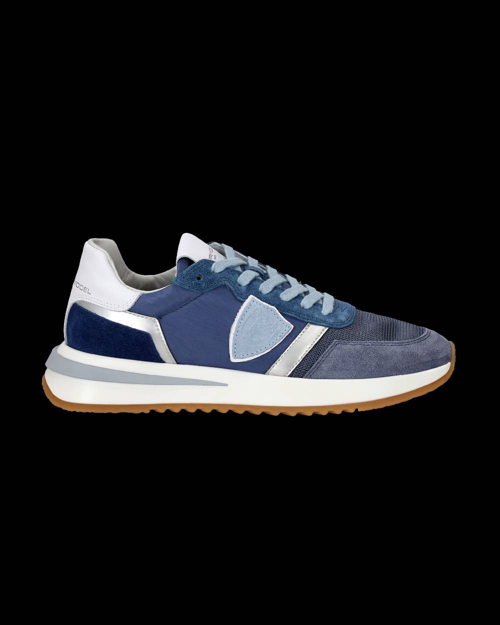 Philippe Model Sneakers Tropez 2.1 da Donna Blu in Tessuto Tecnico Italy