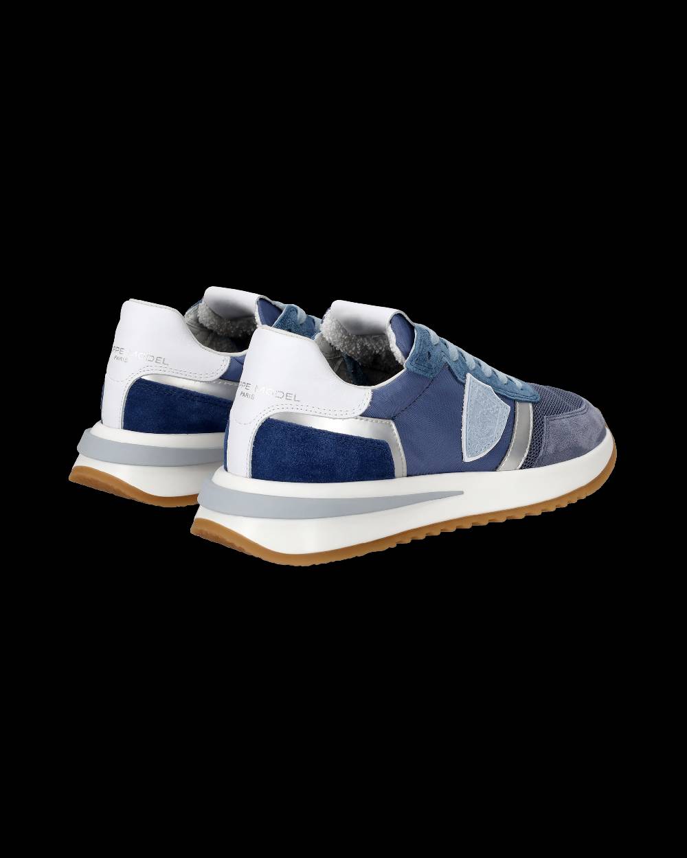 Philippe Model Sneakers Tropez 2.1 da Donna Blu in Tessuto Tecnico Italy