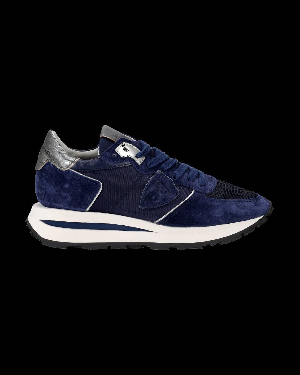 Philippe Model Sneaker basse Tropez Haute donna - blu Italia