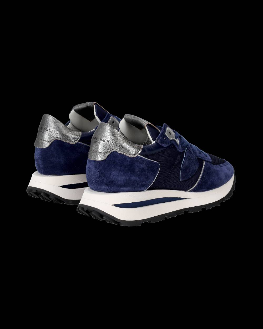 Philippe Model Sneaker basse Tropez Haute donna - blu Italia
