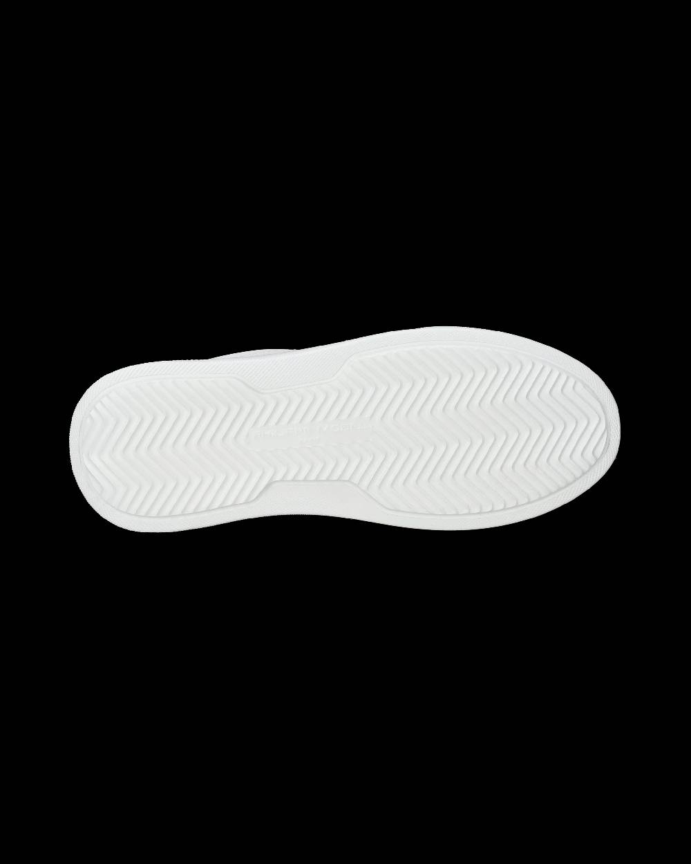 Philippe Model Sneakers Temple da Donna Bianche e Oro in Pelle E Vernice Nuovo