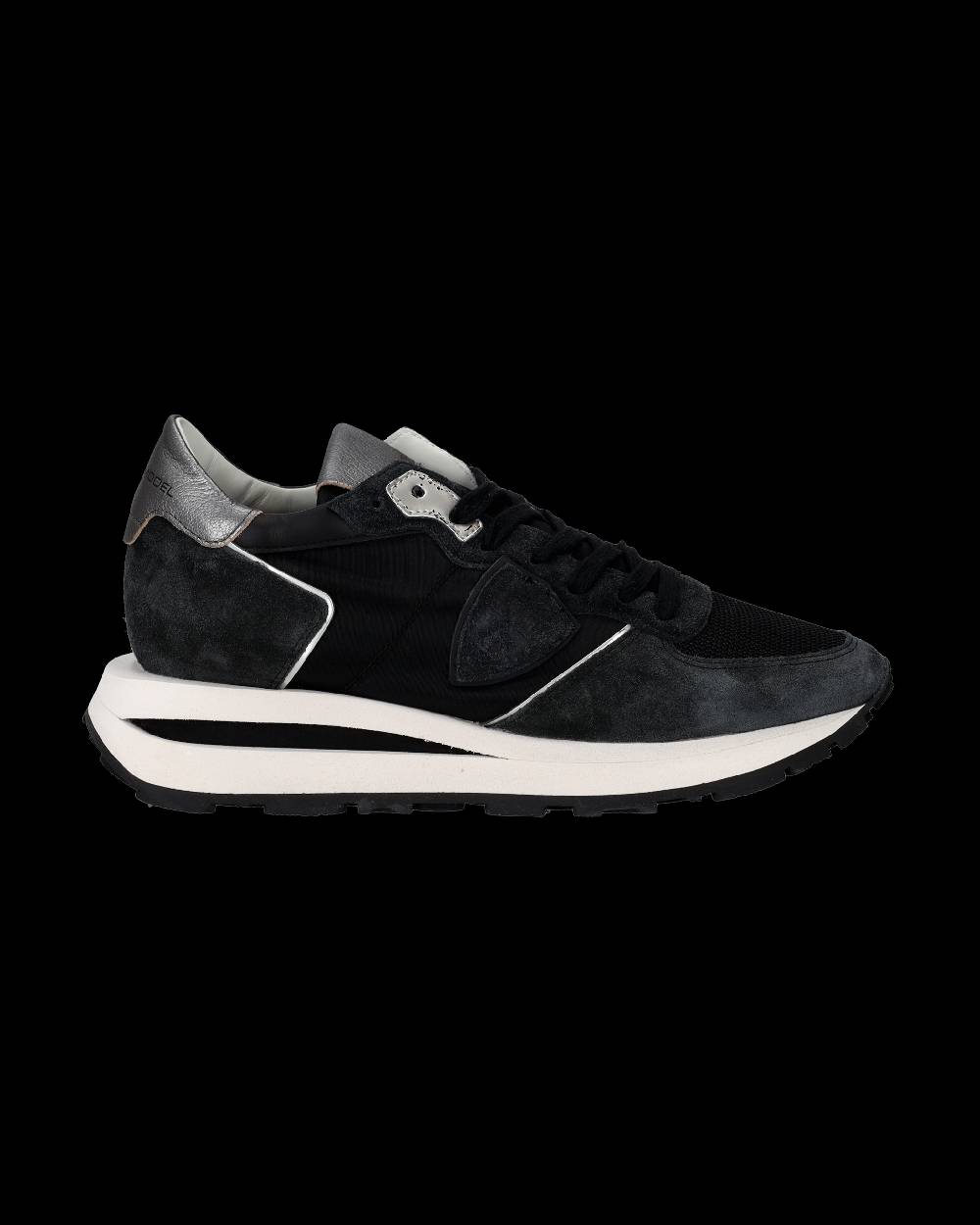 Philippe Model Sneaker basse Tropez Haute donna - nero Vendita