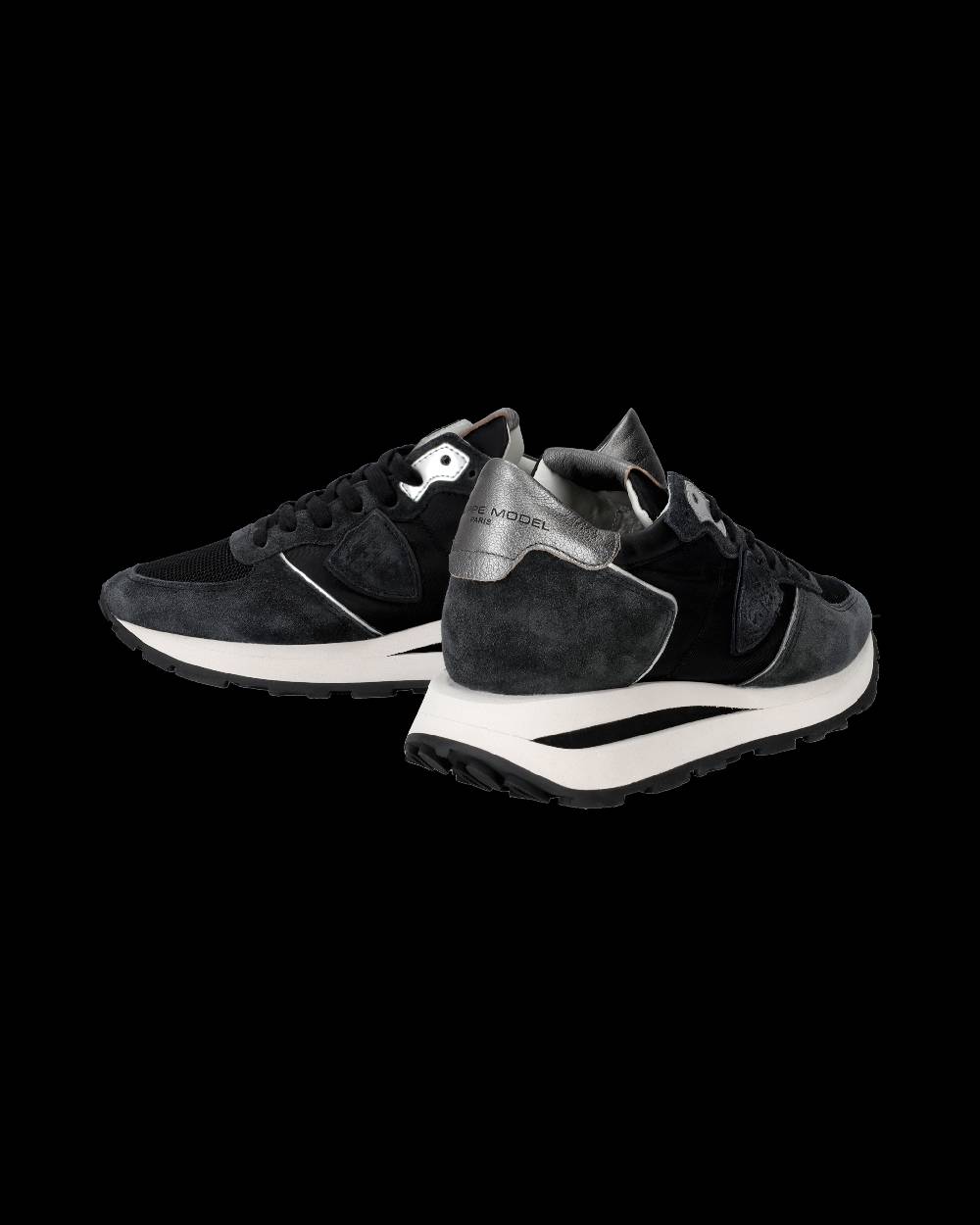 Philippe Model Sneaker basse Tropez Haute donna - nero Vendita