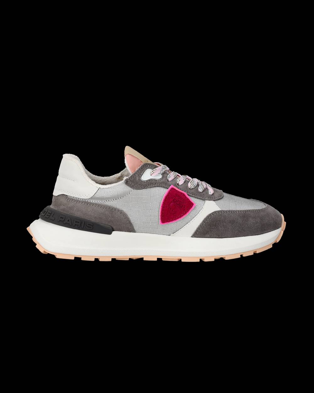 Philippe Model Sneaker running basse Antibes donna - argento e grigio Promozione