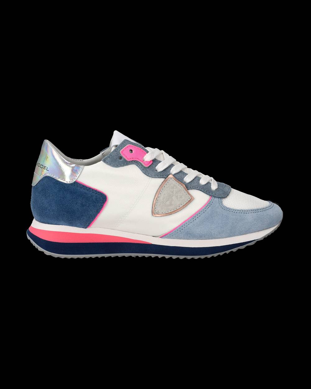 Philippe Model Sneaker basse Trpx donna - bianco e azzurro Pezzi Unici