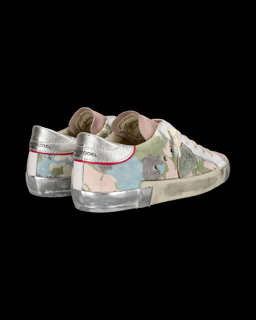 Philippe Model Sneaker bassa PRSX donna - verde e oro Acquista Ora