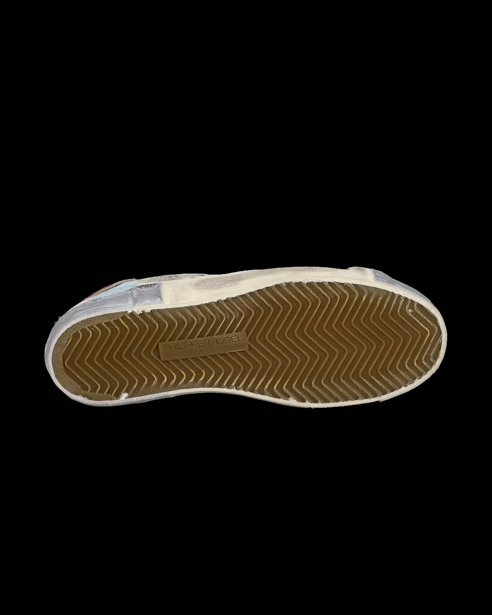 Philippe Model Sneaker bassa PRSX donna - verde e oro Acquista Ora