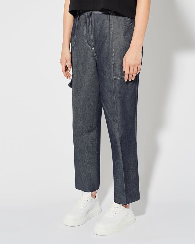Philippe Model Jeans Coline da Donna Blu in Denim Shopping Online
