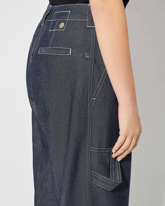 Philippe Model Jeans Coline da Donna Blu in Denim Shopping Online
