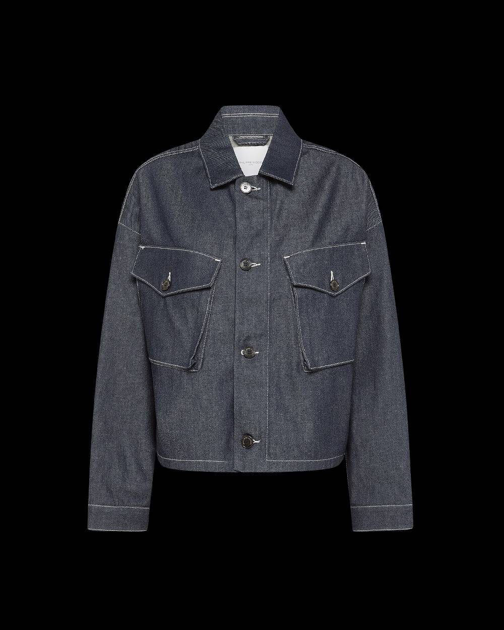Philippe Model Giacca in denim Giselle da Donna Blu in Denim Affare Del Giorno