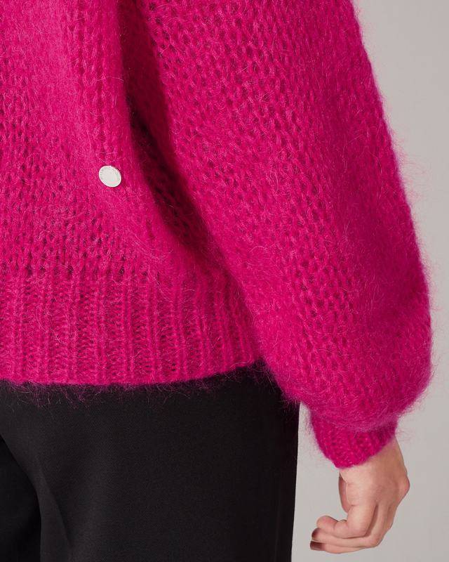 Philippe Model Dolcevita Romaine da Donna Viola in Lana Mohair Sconto