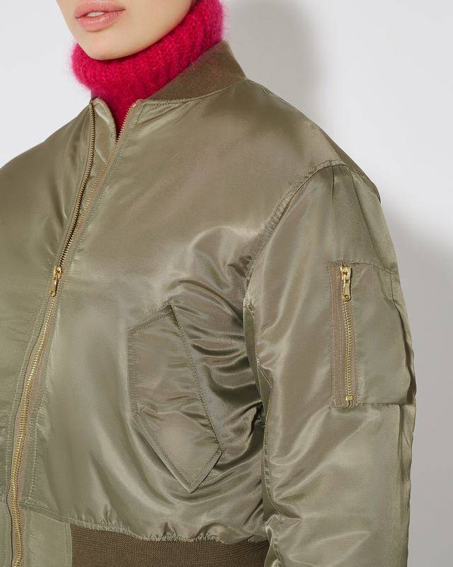 Philippe Model Giacca bomber Giulliet da Donna Verde in Jersey Online
