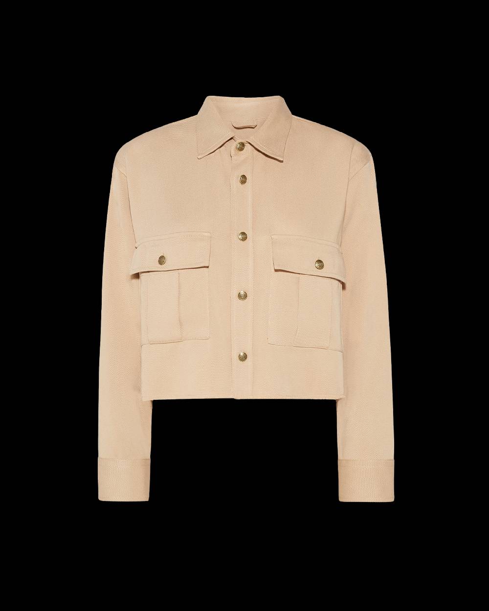 Philippe Model Camicia militare Dorette da Donna Marrone in Cotone In Vendita