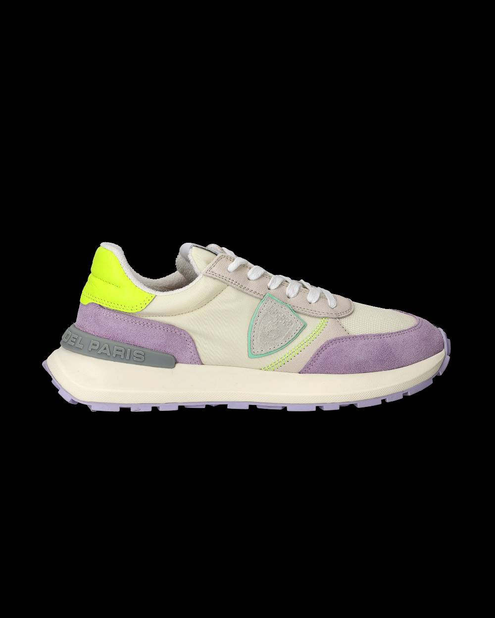 Philippe Model Sneakers Antibes da Donna Bianche e Gialle in Tessuto Tecnico Acquista Ora