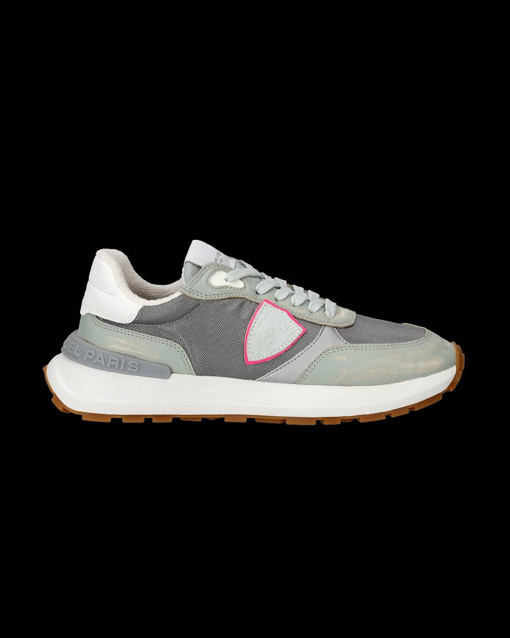 Philippe Model Sneakers Antibes da Donna Verdi in Tessuto Tecnico Promozione Limitata