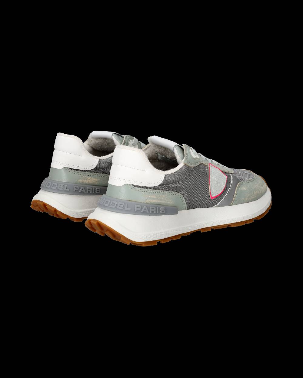 Philippe Model Sneakers Antibes da Donna Verdi in Tessuto Tecnico Promozione Limitata