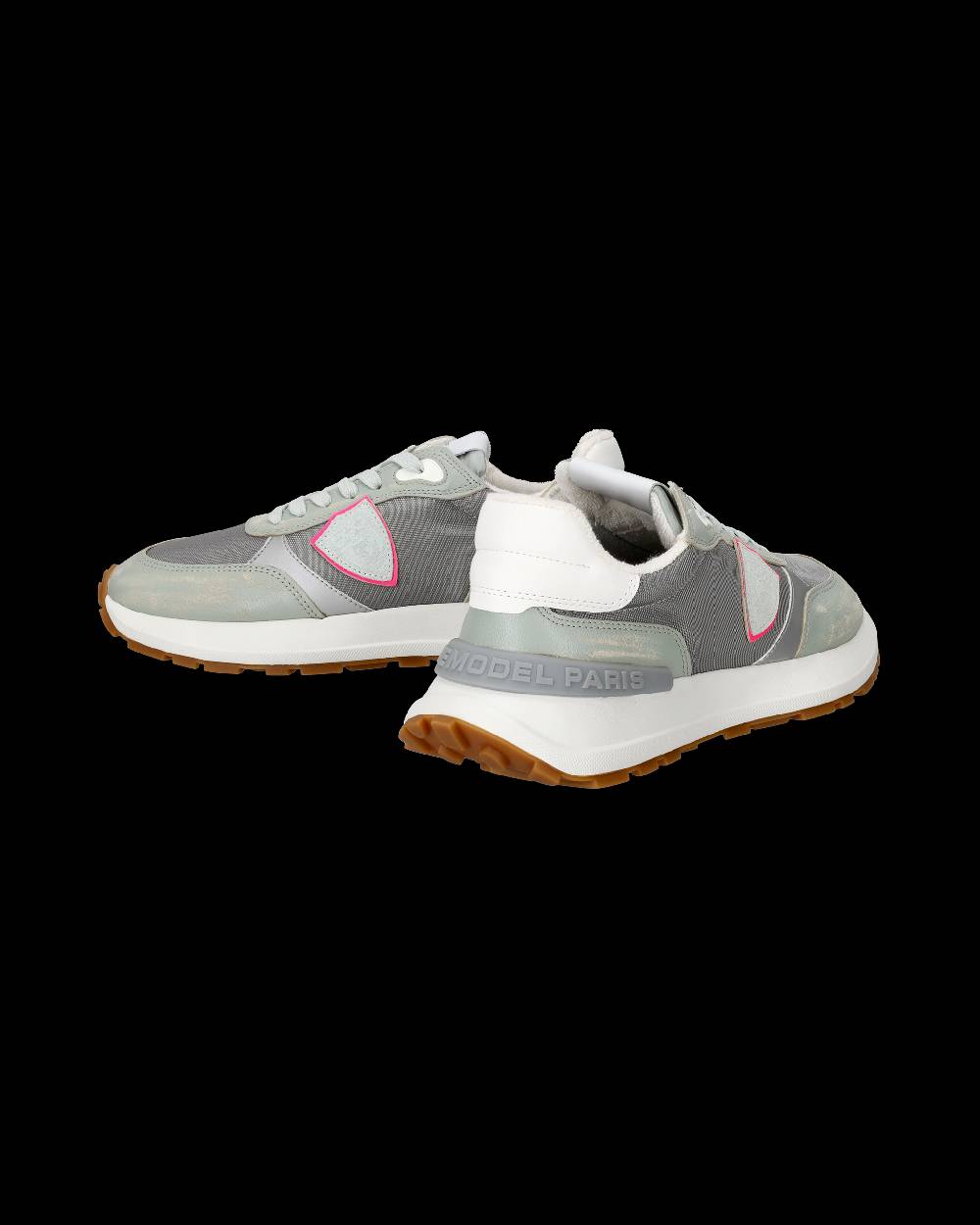 Philippe Model Sneakers Antibes da Donna Verdi in Tessuto Tecnico Promozione Limitata