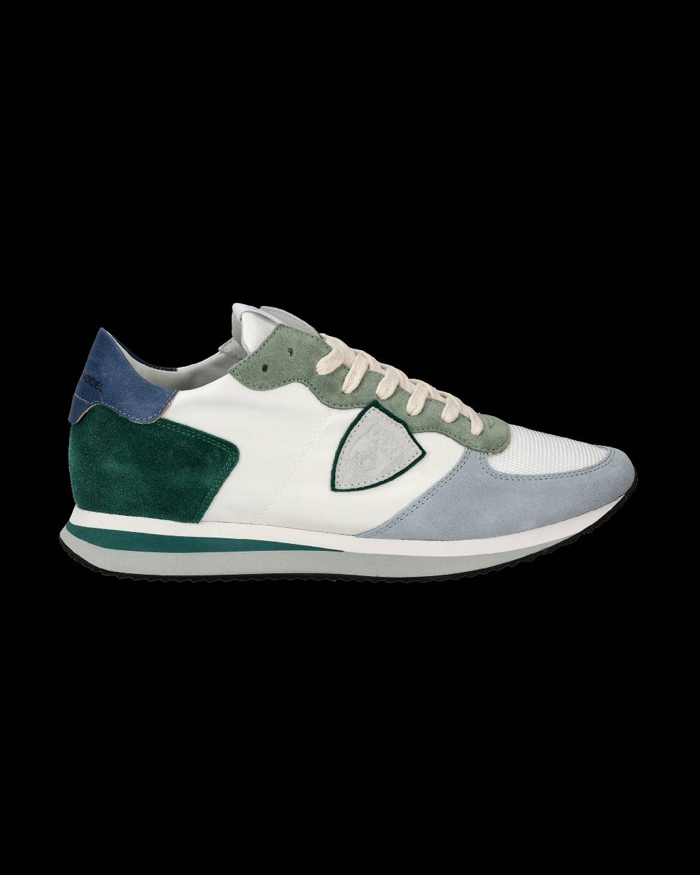 Philippe Model Sneakers Trpx da Uomo Bianche e Verdi in Tessuto Tecnico Shopping Online