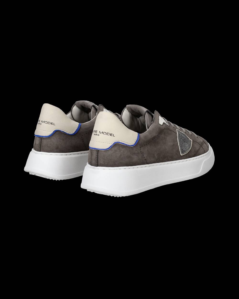 Philippe Model Sneaker basse Temple uomo - antracite Sconto