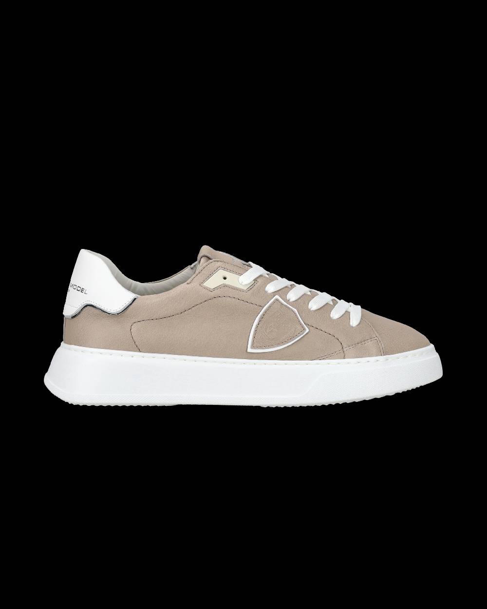 Philippe Model Sneaker casual Temple da uomo in pelle Nabuk - Grigio Offerta