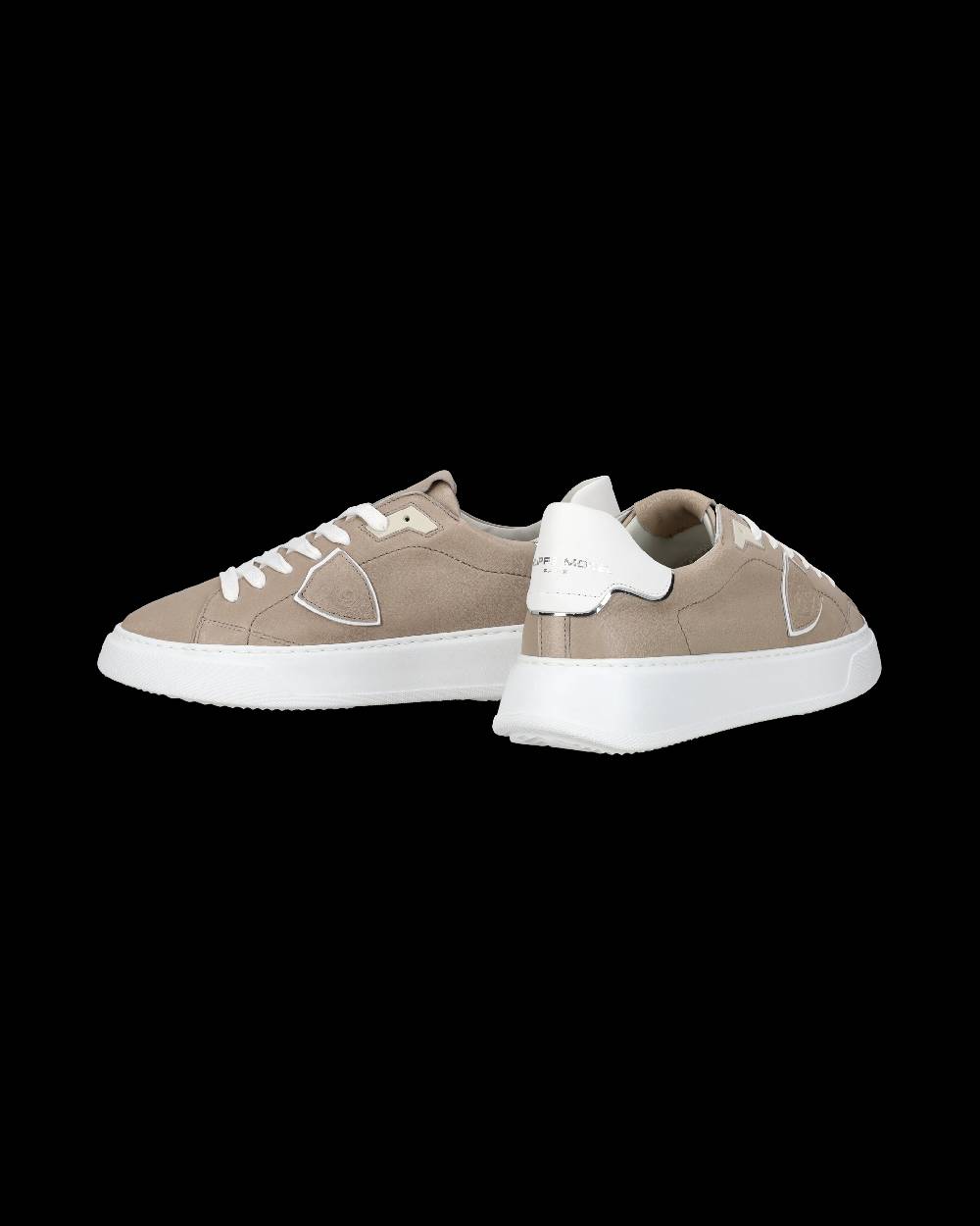 Philippe Model Sneaker casual Temple da uomo in pelle Nabuk - Grigio Offerta