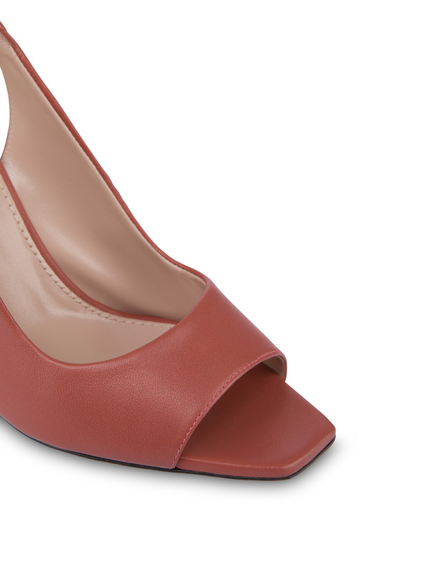 Pollini Slingback In Nappa Attitude Nude Pezzi Unici