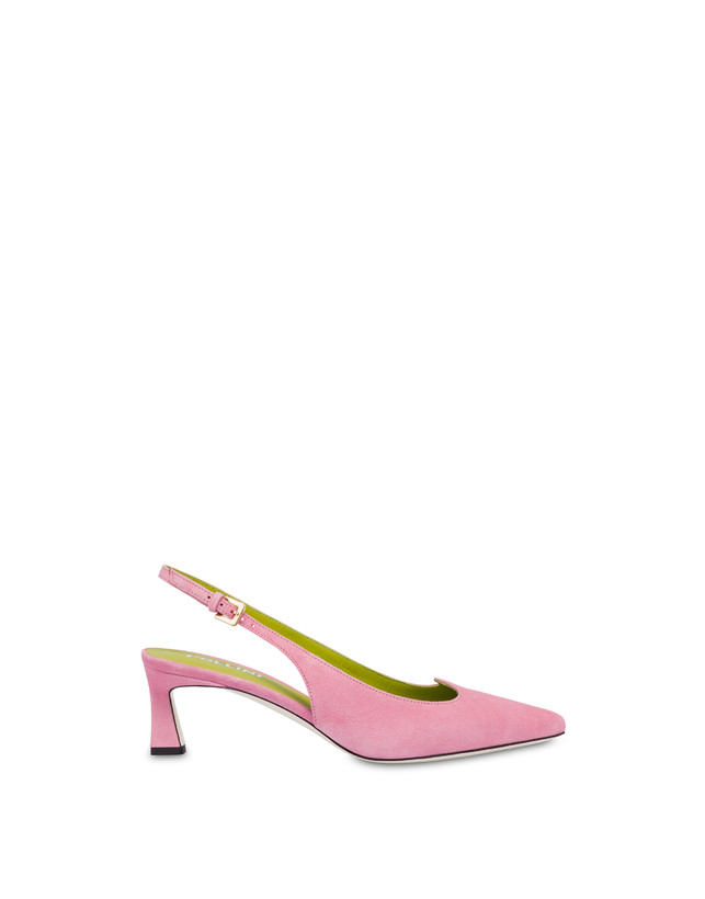 Pollini Slingback In Camoscio Wave Peonia I Più Venduti