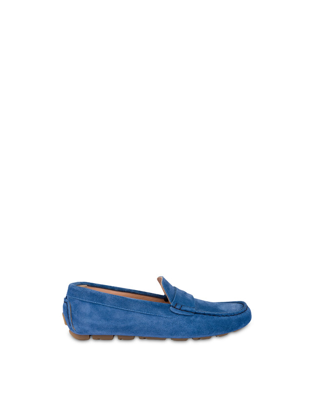 Pollini Mocassini Driver In Crosta Eazy Pool In Linea