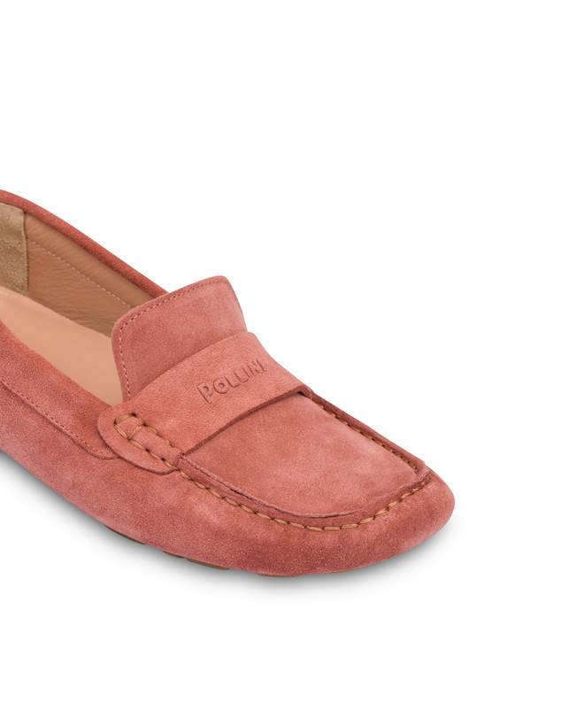 Pollini Mocassini Driver In Crosta Eazy Peonia Qualità
