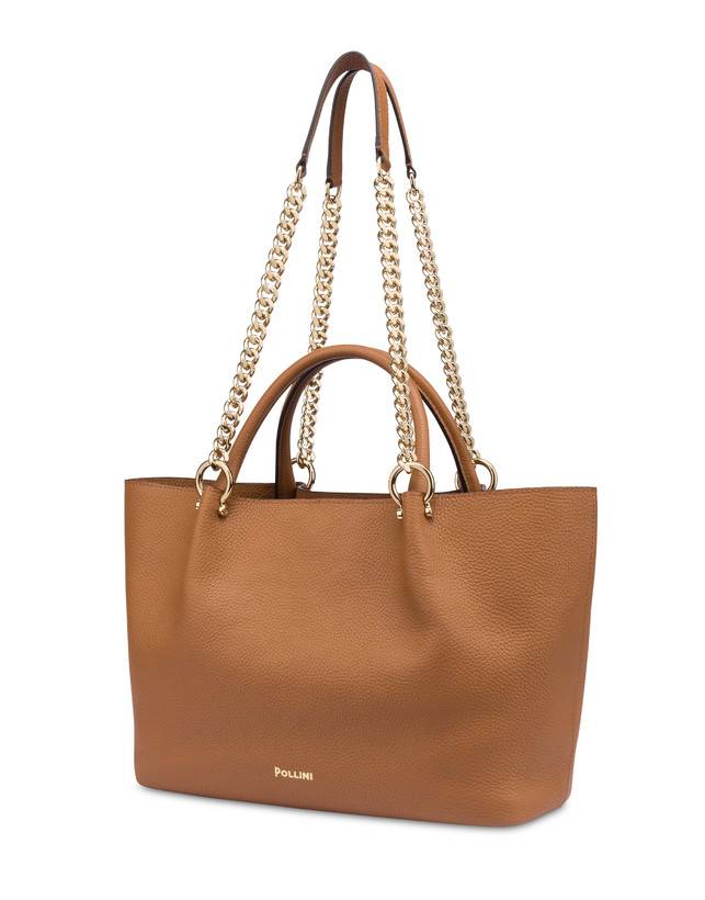 Pollini Borsa In Vitello Double Marlene Presa
