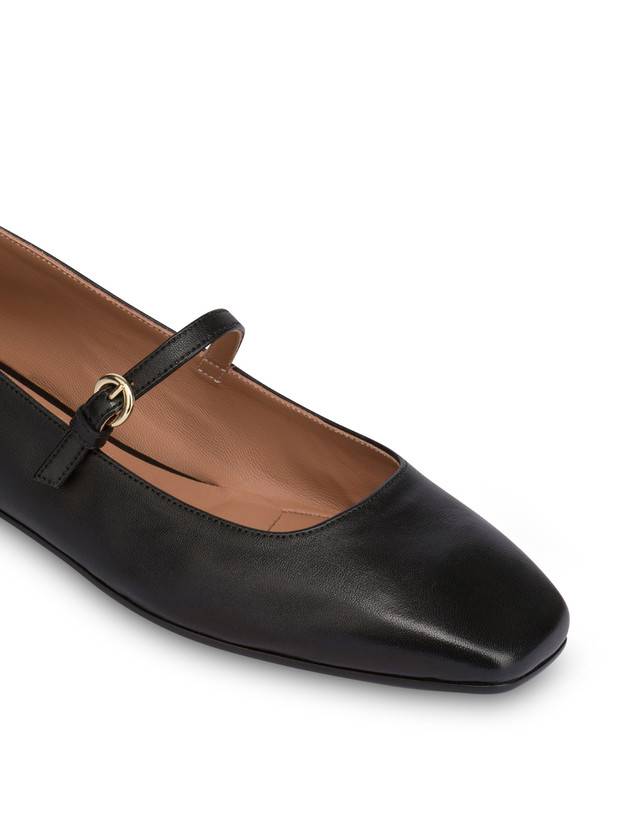 Pollini Ballerine In Nappa Nina Nero Spedizione Gratuita