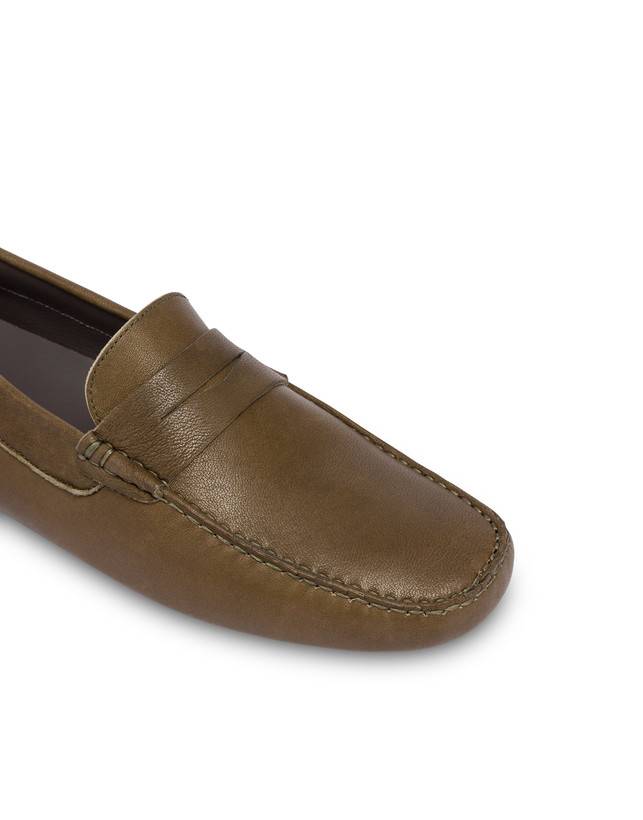 Pollini Mocassini In Nappa Eazy Militare ACQUISTA ORA