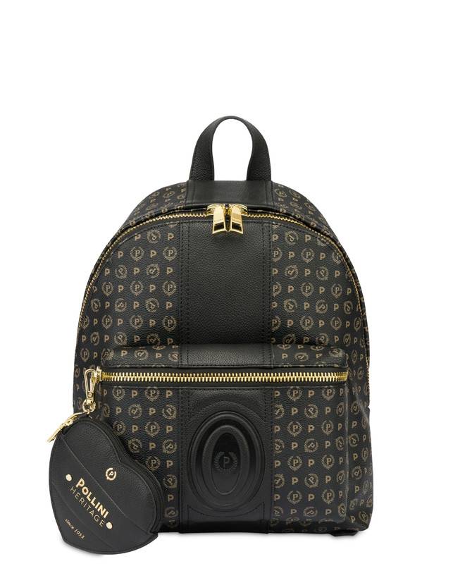 Pollini Zaino Heritage 70th Anniversary Nero/nero I Più Venduti