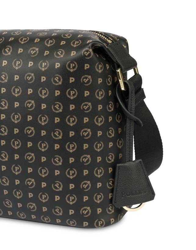 Pollini Borsa A Spalla Heritage Soft Touch Nero/nero Nuova