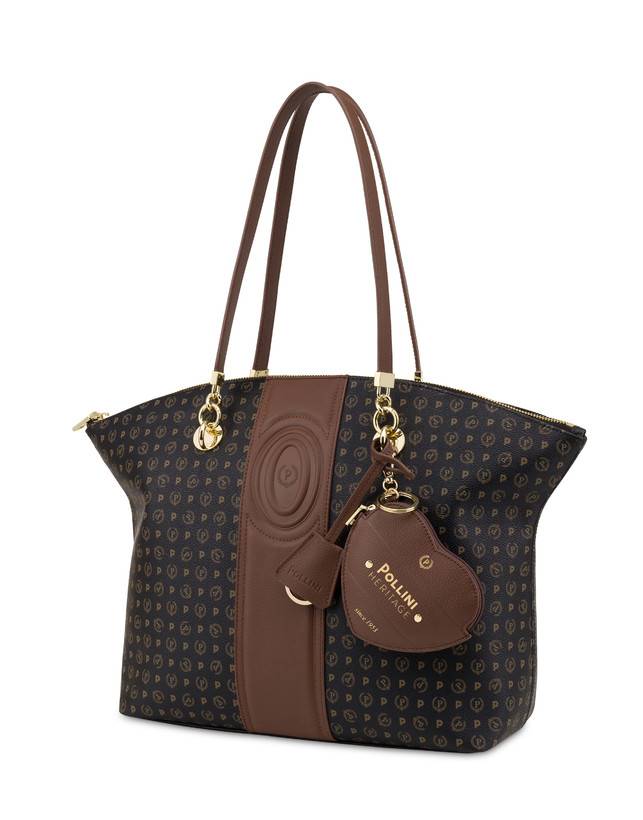 Pollini Tote Bag Heritage 70th Anniversary Nero/marrone Vendita