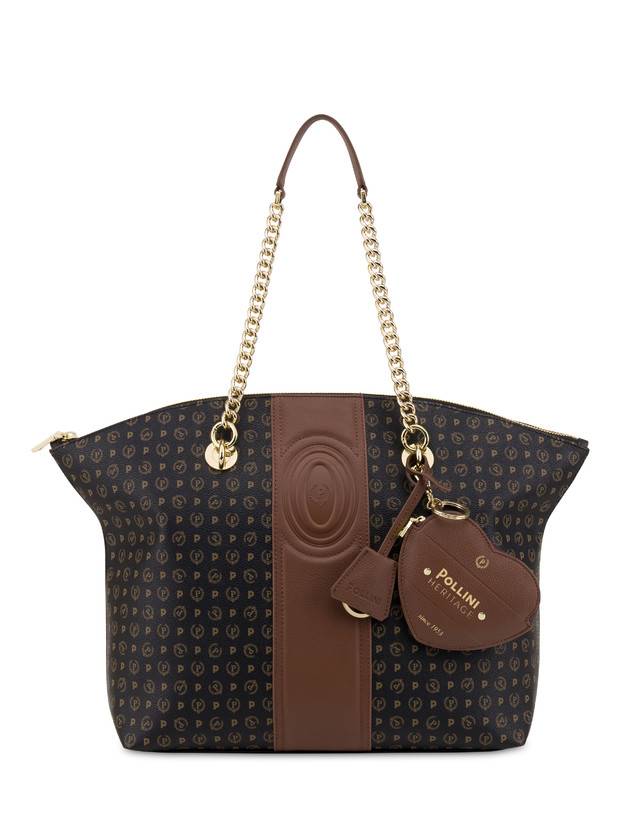 Pollini Tote Bag Heritage 70th Anniversary Nero/marrone Vendita