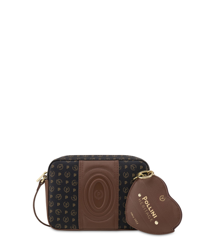 Pollini Borsa A Tracolla Heritage 70th Anniversary Nero/marrone Qualità Garantita