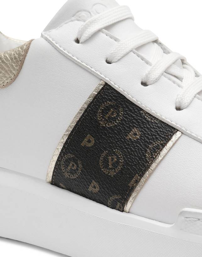 Pollini Sneaker Nero/platino/bianco Hotsell