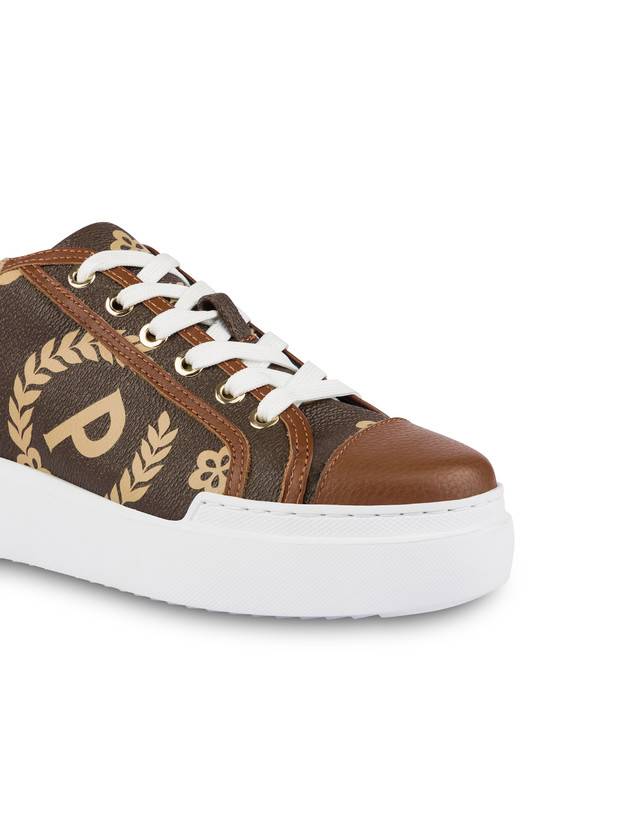 Pollini Sneakers Maxi Heritage Day Sì! Crema/marrone/marrone Nuova