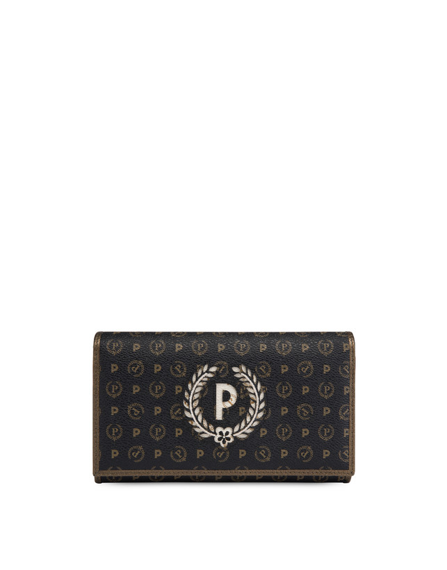 Pollini Portafoglio Special Heritage Avorio/nero/bronzo Qualità