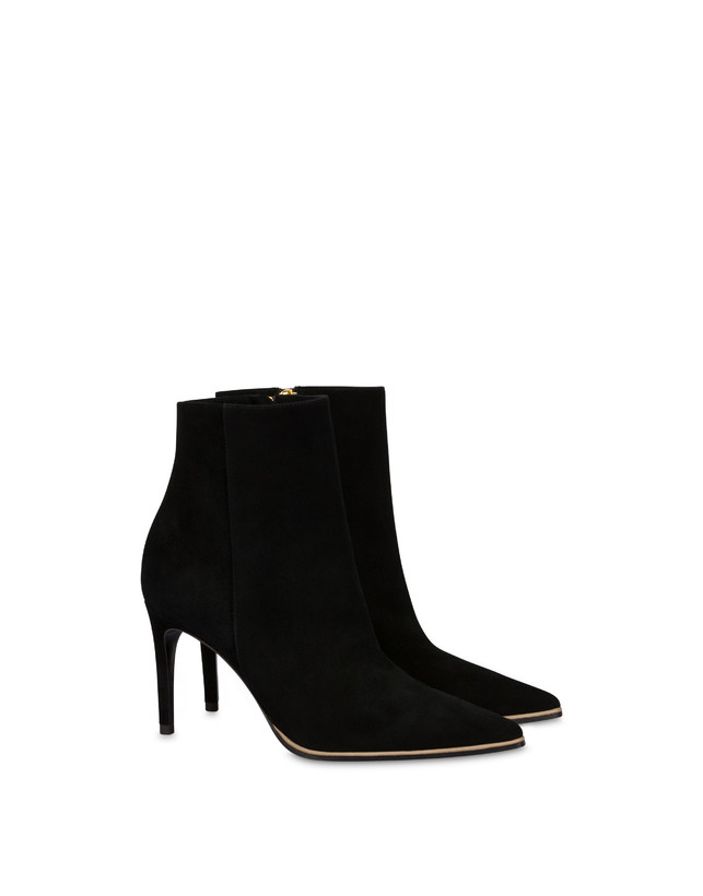 Pollini Stivaletti In Camoscio Attitude Offerta