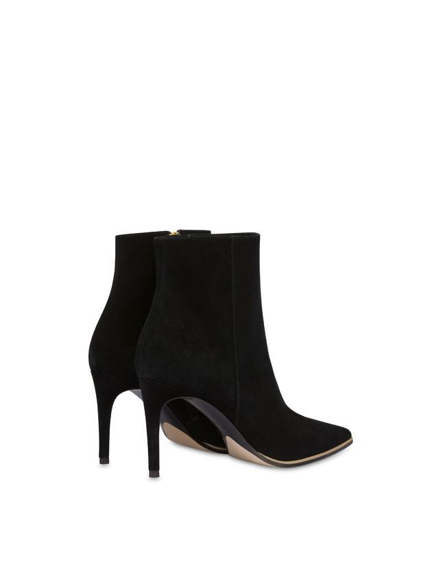 Pollini Stivaletti In Camoscio Attitude Offerta