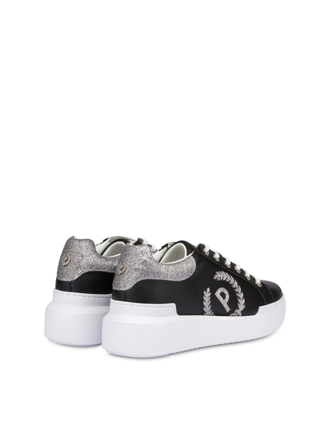 Pollini Sneakers Carrie Con Glitter Nero/acciaio Limitato a 3 giorni