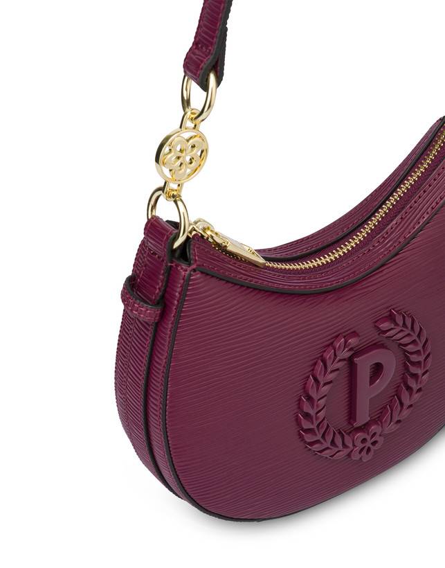 Pollini Hobo Bag Mini Ibis Burgundy Acquista Ora