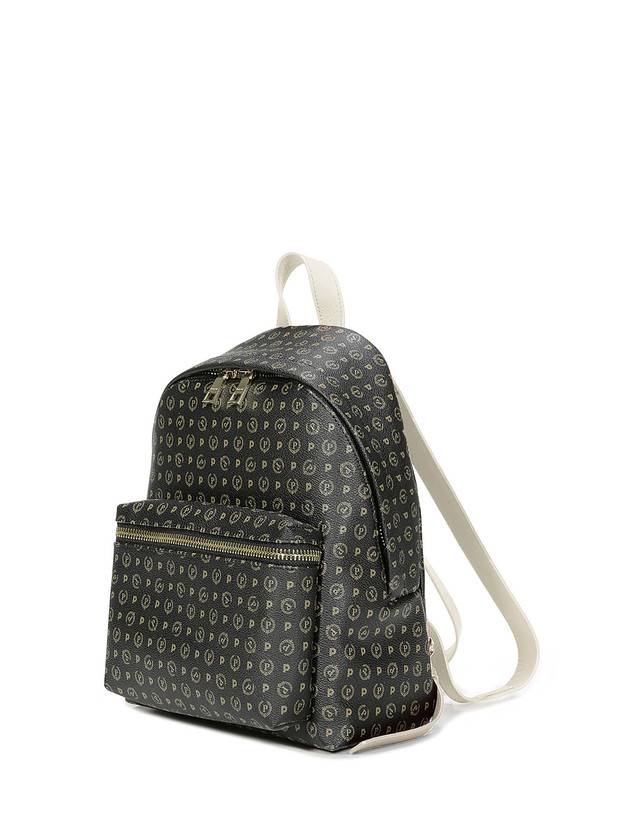 Pollini Zaino Heritage Logo Classic Nero/avorio Officina