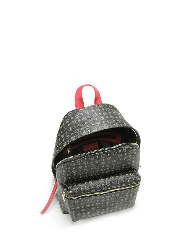 Pollini Zaino Heritage Logo Classic Nero/lacca Vendita Economica