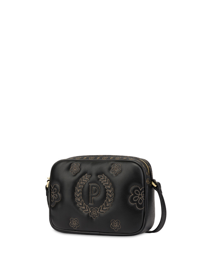 Pollini Borsa A Tracolla Puffy Heritage Nero/nero/nero Negozi Online