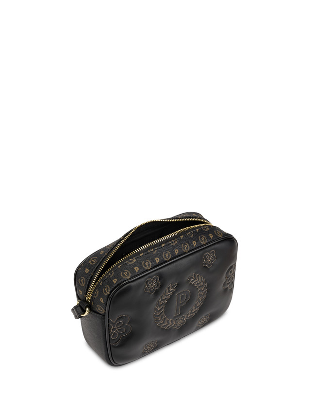 Pollini Borsa A Tracolla Puffy Heritage Nero/nero/nero Negozi Online