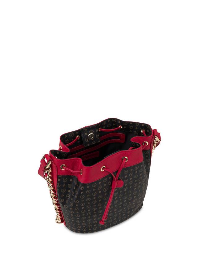 Pollini Borsa A Secchiello Heritage Logo Classic Nero/lacca Acquista Ora