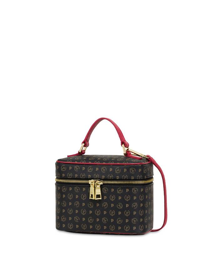 Pollini Borsa Beauty Piccola Heritage Logo Classic Nero/lacca Fino Al -60%